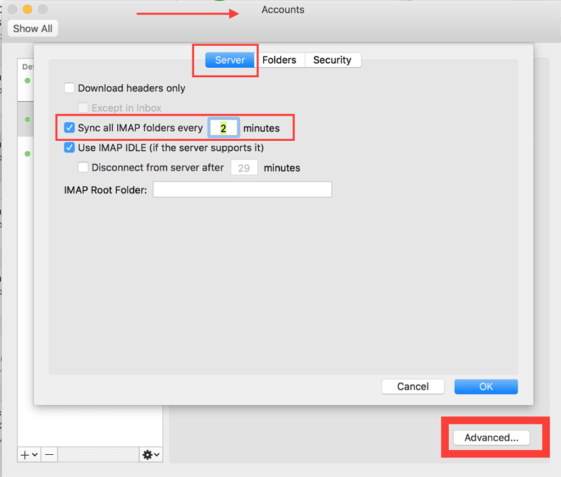 show end times outlook for mac
